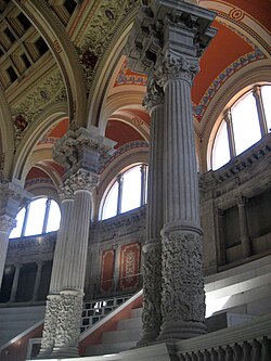 Decoración interior del Gran Salón.