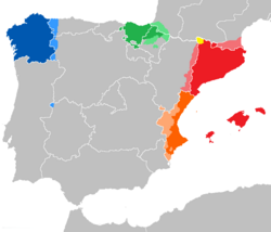 Lenguas cooficiales en España, Andorra y Francia