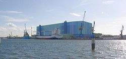 Astillero Volkswerft Stralsund en Alemania