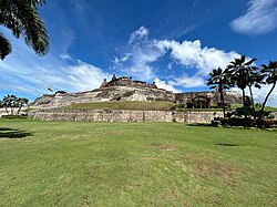 Castillo de San Felipe de barajas en Cartagena