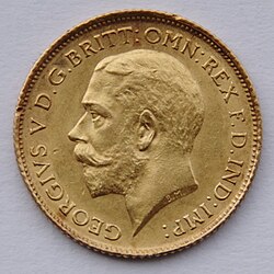 Medio soberano de Jorge V