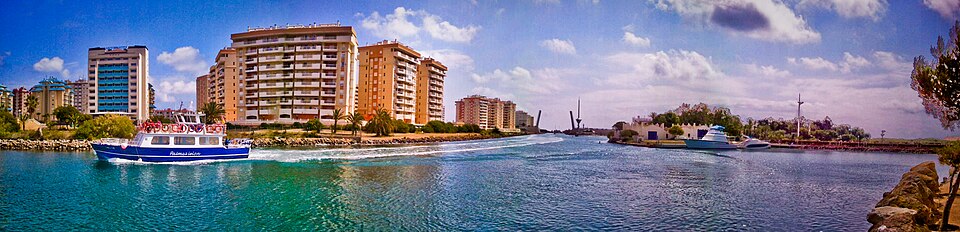 Canal del Estacio y entorno acuático