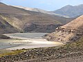 Curso del río Neuquén en el norte provincial