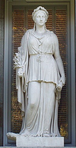 Alegoría de la Paz de Valeriano Salvatierra