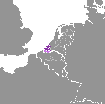 Mapa de distribución del zelandés