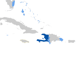 Tabla de datos generales sobre el criollo haitiano