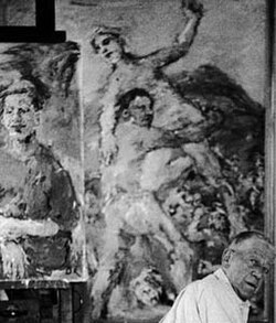Oskar Kokoschka en 1963
