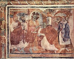 Frescos románicos del monasterio