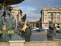 Fuente sur con vistas a La Madeleine