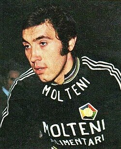 Eddy Merckx compitiendo durante su trayectoria deportiva