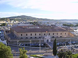 Vista del Lazareto de Ancona
