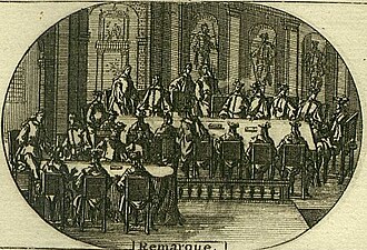 Representación histórica del Consejo de Castilla