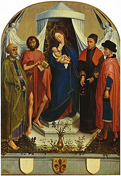 La Virgen con el Niño y santos, conocida como Madonna Médici.