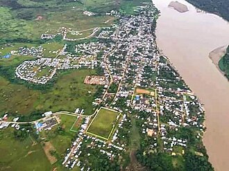Vista aérea del municipio