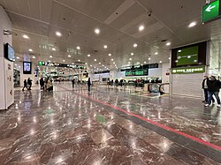 Interior de la Estación de Barcelona Sants