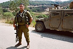 Comandante druso del Batallón Herev