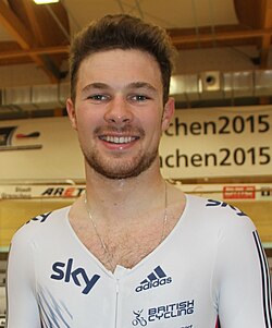Owain Doull en su etapa como ciclista profesional.