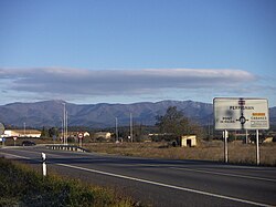 Característica nube de tramontana sobre Requesens y el Pico Neulós