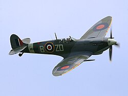 Supermarine Spitfire en vuelo
