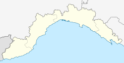 Mapa de Diano Marina en la región de Liguria