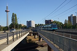 Sistema de transporte en Fráncfort