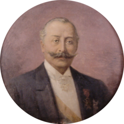 Óleo de Rafael Reyes por Ricardo Acevedo Bernal