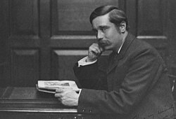 H. G. Wells durante sus años de estudiante en Londres