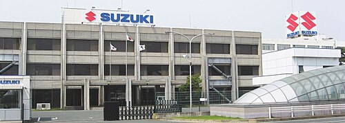 Representación de la estructura corporativa de Suzuki.