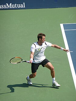 Juan Carlos Ferrero en el Abierto de Estados Unidos