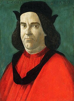 Retrato de Ser Piero Lorenzi de Sandro Botticelli