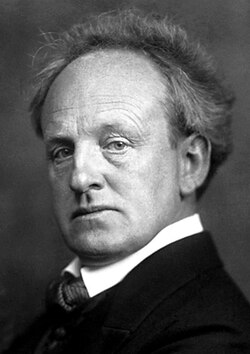 Gerhart Hauptmann en su madurez.