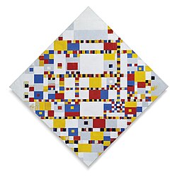 Victory Boogie-Woogie de Piet Mondrian