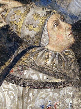 Retrato de Eugenio IV en Santa María della Scala, c. 1444
