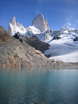 Monte Fitz Roy en la Patagonia