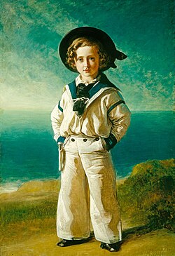 Alberto Eduardo, príncipe de Gales en 1846