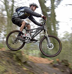 Ciclista de montaña