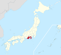 Aspecto visual de la región de Shizuoka
