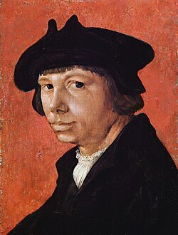 Autorretrato de Lucas van Leyden