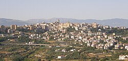 Vista panorámica de la arquitectura de Chieti