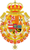 Detalle heráldico y ornamental de los blasones vinculados a Portocarrero