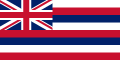 Bandera oficial del estado de Hawái