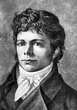 Pintura de Friedrich Wilhelm Schelling por Christian Friedrich Tieck