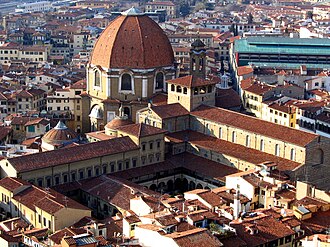 Vista general de la Biblioteca Laurenciana