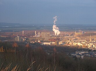 Planta siderúrgica en Luxemburgo