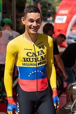 Orluis Aular en competición
