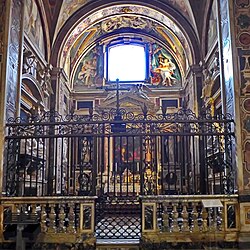 Capilla Aldobrandini en la iglesia de Santa Maria sopra Minerva en Roma