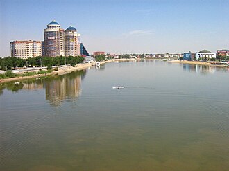 Paisaje del río Ural