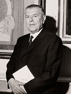 Retrato de René Magritte