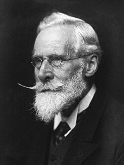 Retrato de William Crookes en 1906