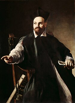 Retrato de Maffeo Barberini pintado por Caravaggio en 1598